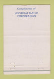 Matchbook Cover - St Louis Traffic Club MO 1953 Dinner 40 Strike