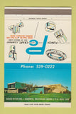 Matchbook Cover - Punch Craft Warren MI 40 Strike
