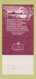 Matchbook Cover - Harvest Moon Columbia MO 30 Strike