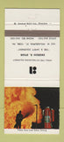 Matchbook Cover - Ansul Fire Extinguisher Emerson Spahr York PA 30 Strike