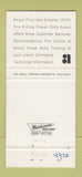 Matchbook Cover - Ansul Fire Extinguisher Emerson Spahr York PA 30 Strike