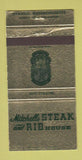 Matchbook Cover - Mitchells Steak Rib House Hyannis MA 30 Strike