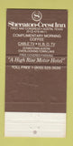 Matchbook Cover - Lakeview Restaurant Gazebo Austin TX Sheraton 30 Strike