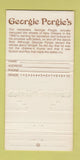 Matchbook Cover - Georgie Porgie's New Orleans LA Hyatt Hotel 30 Strike