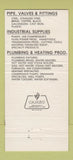 Matchbook Cover - Wayne Pipe and Supply Fort Wayne IN 30 Strike