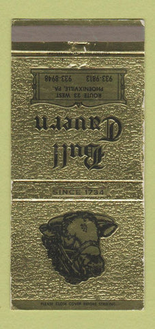 Matchbook Cover - Bull Tavern Phoenixville PA WEAR 30 Strike