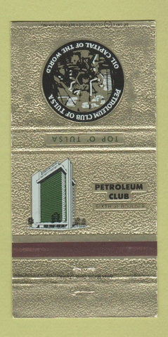 Matchbook Cover - Petroleum Club of Tulsa OK 30 Strike