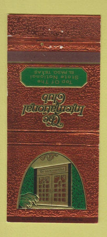 Matchbook Cover - The International Club El Paso TX 30 Strike