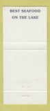 Matchbook Cover Larry's Seafood Bar House of Blues Deep Creek Lake MD 30 Strike