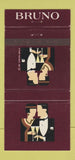 Matchbook Cover - Bruno Ristorante New York City 30 Strike