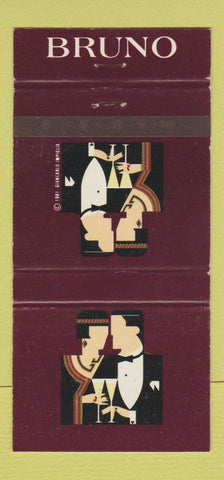 Matchbook Cover - Bruno Ristorante New York City 30 Strike
