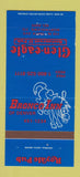 Matchbook Cover Bronco Inn Denver Colorado Glen Eagle Northglenn WEAR 30 Strike