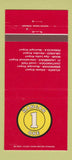 Matchbook Cover - Hangar 1 Atlanta Chattanooga Miami Orlando 30 Strike
