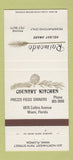 Matchbook Cover - Raimondo Country Kitchen Miami FL 30 Strike