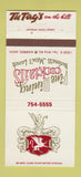 Matchbook Cover - TuTag's Restaurant Warren MI WEAR 30 Strike