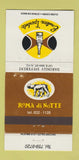 Matchbook Cover - Roma Di Notte New York City Enoteca Iperbole 30 Strike