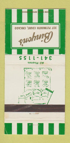 Matchbook Cover - Binyon's Chicago IL WEAR 30 Strike