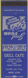 Matchbook Cover - Grill Cafe Price UT Daniel Lim