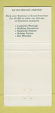 Matchbook Cover - Carlucci Restaurant Chicago IL Rosemont WORN 30 Strike