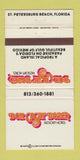 Matchbook Cover - Don Cesar Beach Hotel St Petersburg Beach FL WEAR 30 Strike