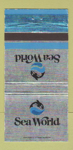 Matchbook Cover - Sea World WEAR 30 Strike
