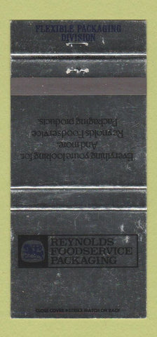 Matchbook Cover - Reynolds Food Service Packaging 30 Strike