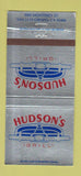 Matchbook Cover - Hudson's San Luis Obisop CA 30 Strike