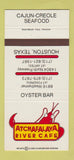 Matchbook Cover - Atchafalaya River Cafe Houston TX 30 Strike