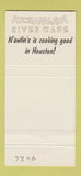 Matchbook Cover - Atchafalaya River Cafe Houston TX 30 Strike