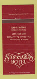 Matchbook Cover - Stockyards Hotel Fort Worth TX 30 Strike