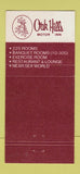 Matchbook Cover - Oak Hills Motor Inn San Antonio TX 30 Strike