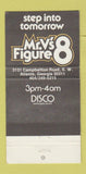 Matchbook Cover - Mr V's Figure 8 Atlanta GA Disco 30 Strike