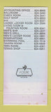 Matchbook Cover - San Antonio Country Club TX 30 Strike
