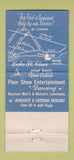 Matchbook Cover - Gino's Surf Mount Clemens MI 30 Strike