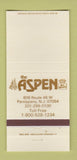 Matchbook Cover - Aspen Best Western Parsippany NJ WEAR 30 Strike
