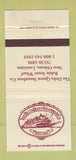 Matchbook Cover - Delta Queen Steamboat New Orleans LA 30 Strike
