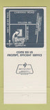Matchbook Cover - Berry Welding Supply Jonesboro AR 30 Strike