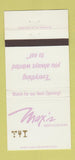 Matchbook Cover Max's Restaurants San Francisco Palo Alto San Jose CA 30 Strike