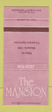 Matchbook Cover - The Mansion Restaurant Atlanta GA 30 Strike