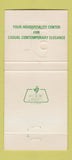 Matchbook Cover - Leisure Furnishings Bethany Beach DE Ocean City MD 30 Strike