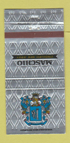 Matchbook Cover - Maschio Lyndhurst NJ Italian restaurant 30 Strike
