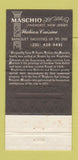Matchbook Cover - Maschio Lyndhurst NJ Italian restaurant 30 Strike