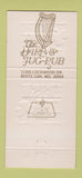 Matchbook Cover - Irish Inn Restaurant White Oak MD 30 Strike
