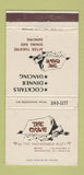 Matchbook Cover - The Cave Washington DC restaurant 30 Strike