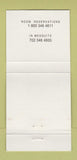 Matchbook Cover - Rancho Mesquite Resort Casino Mesquite NV 30 Strike