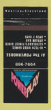 Matchbook Cover - Power Play Diner Video Games Cleveland OH 30 Strike