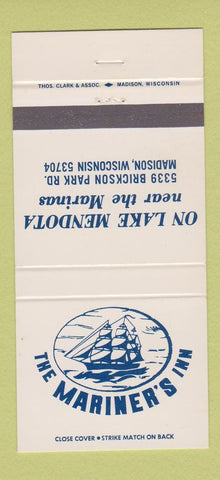 Matchbook Cover - The Mariner's Inn Madison WI 30 Strike
