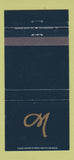 Matchbook Cover - Mendenhall Inn PA 30 Strike
