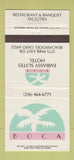 Matchbook Cover - Boca Embassy Suites Hotel Beachwood OH 30 Strike