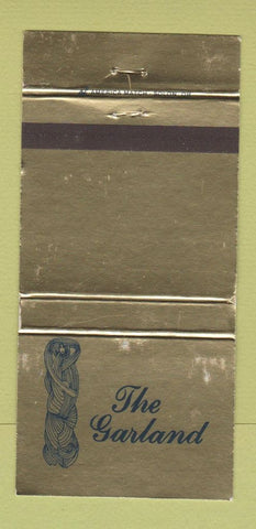 Matchbook Cover - The Garland girlie Westlake Mayfield Heights OH WEAR 30 Strike